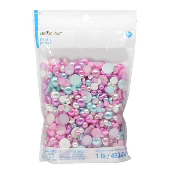6 Pack: 1lb. Pastel Pearl Mix by Creatology&#x2122;